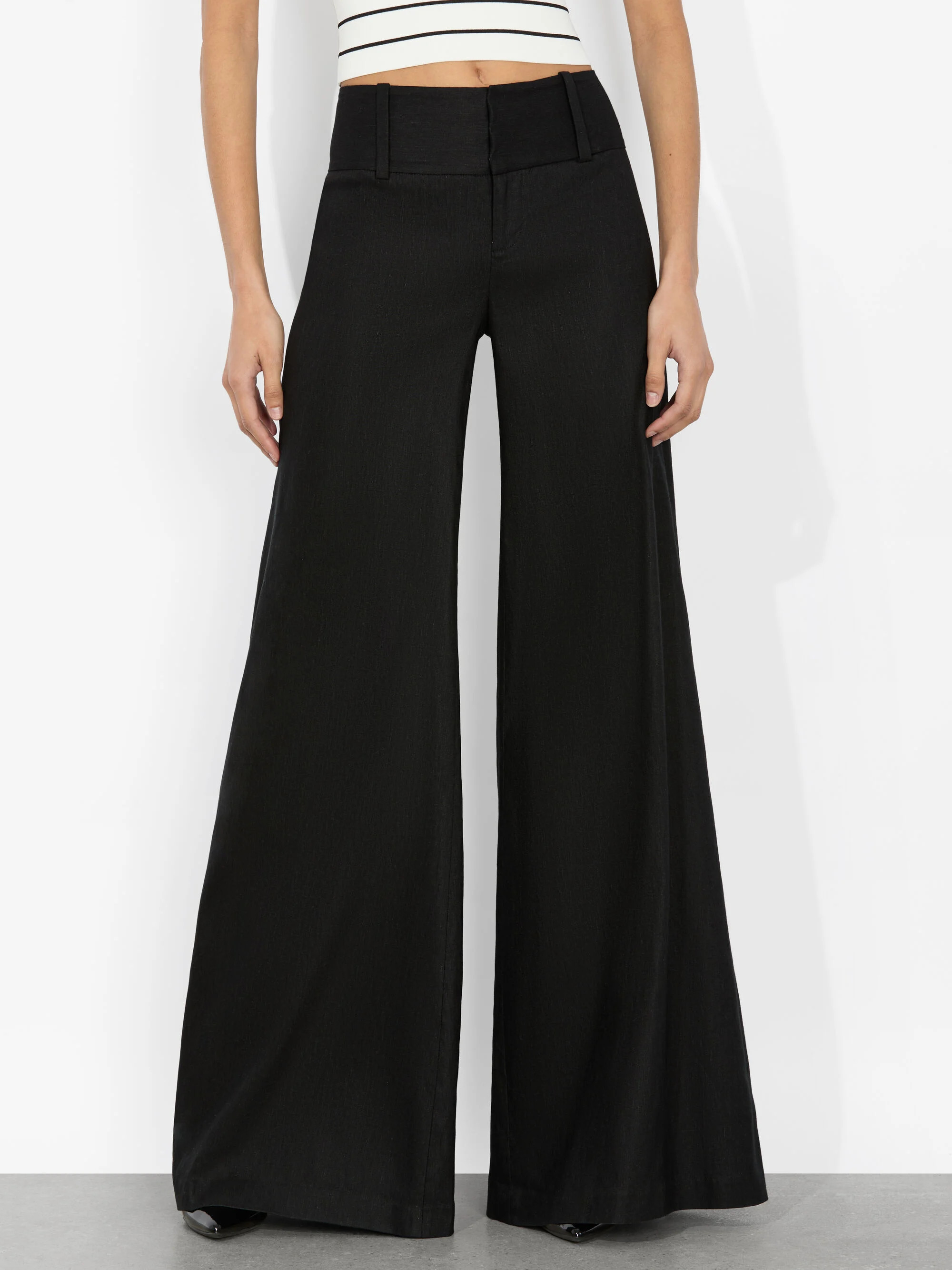 OLIVIA LINEN PANT | Alice + Olivia