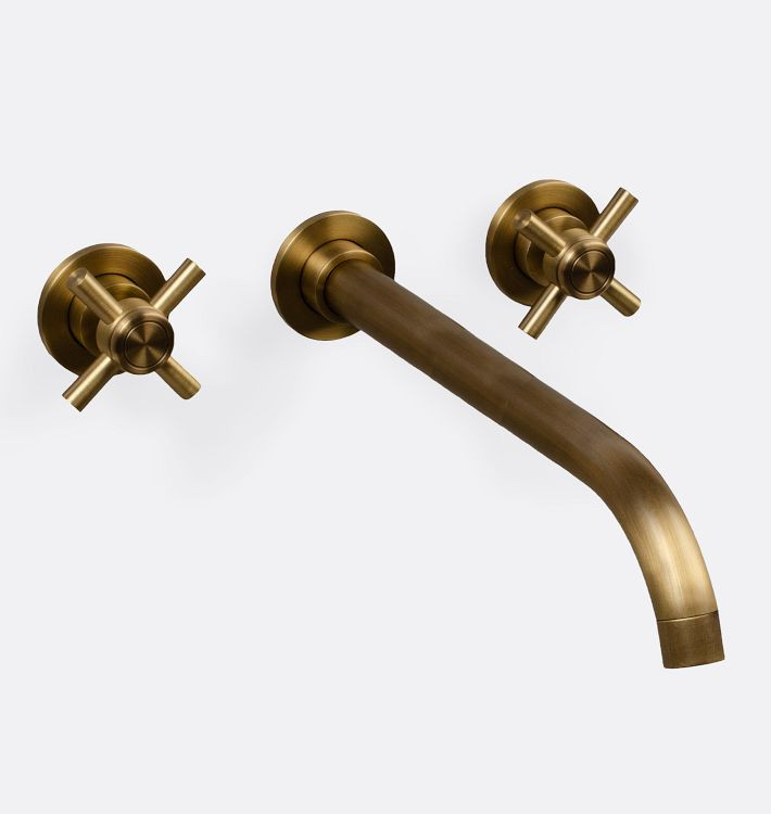 Edy Widespread Wall Mount Faucet | Rejuvenation