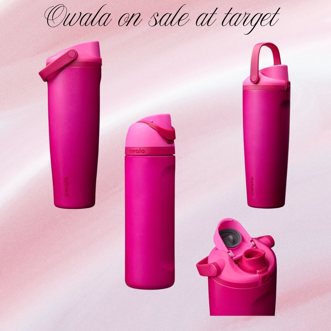 Owala on sale at target! Several styles and colors. And a sip cup won’t give you the wrinkles like a straw up will! #owala #waterbottle #target

#LTKmomlife #LTKmorningroutine #LTKselfcare