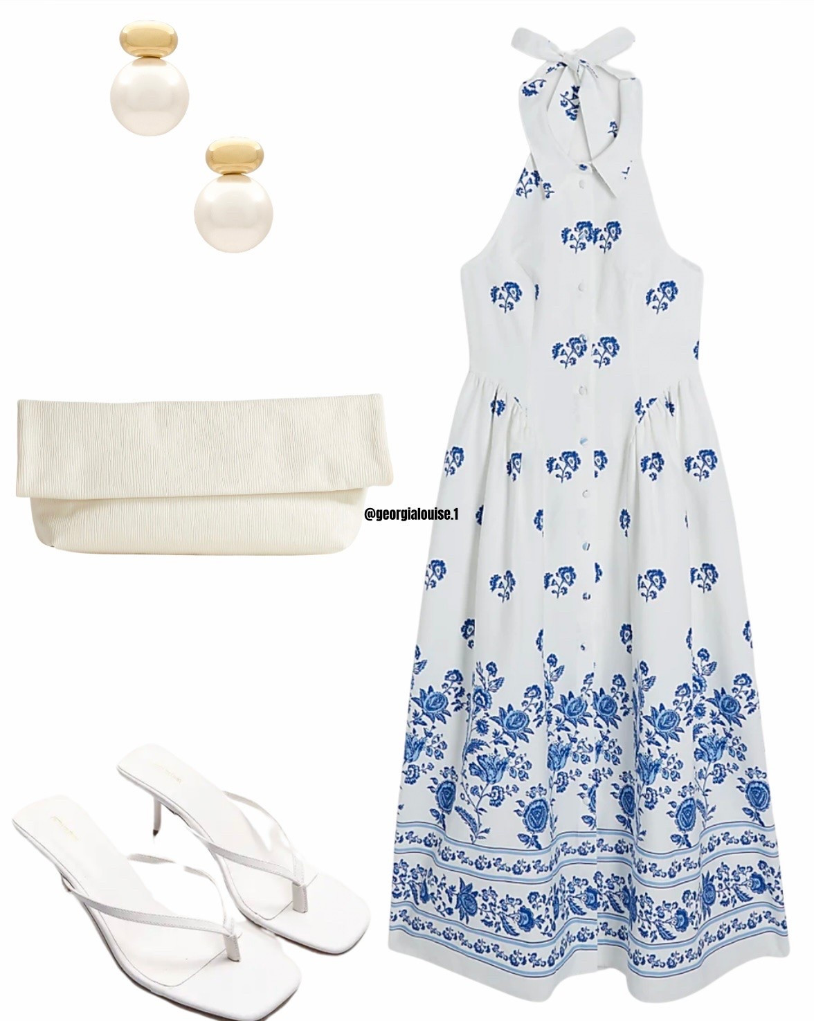 Holiday Evening Outfit 🩵

#LTKuk #LTKsummer #LTKdresses