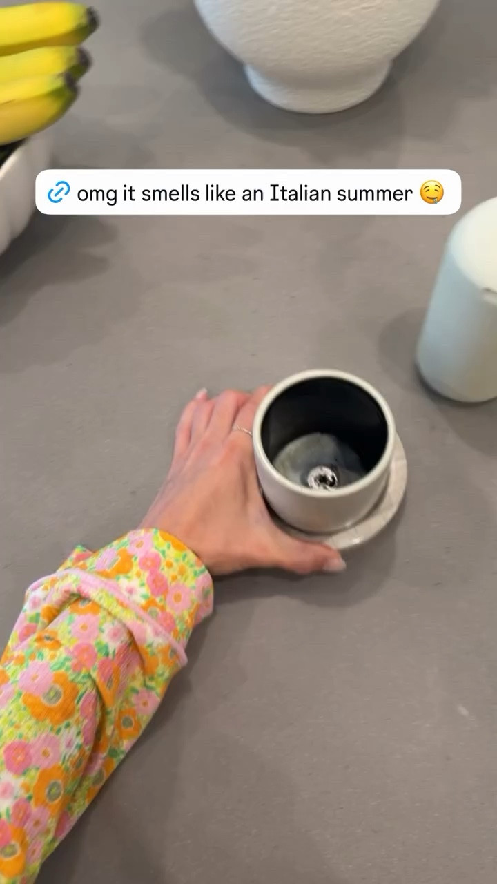 omg this candle from Amazon smells like an Italian summer!

#LTKHome #LTKspring #LTKSeasonal