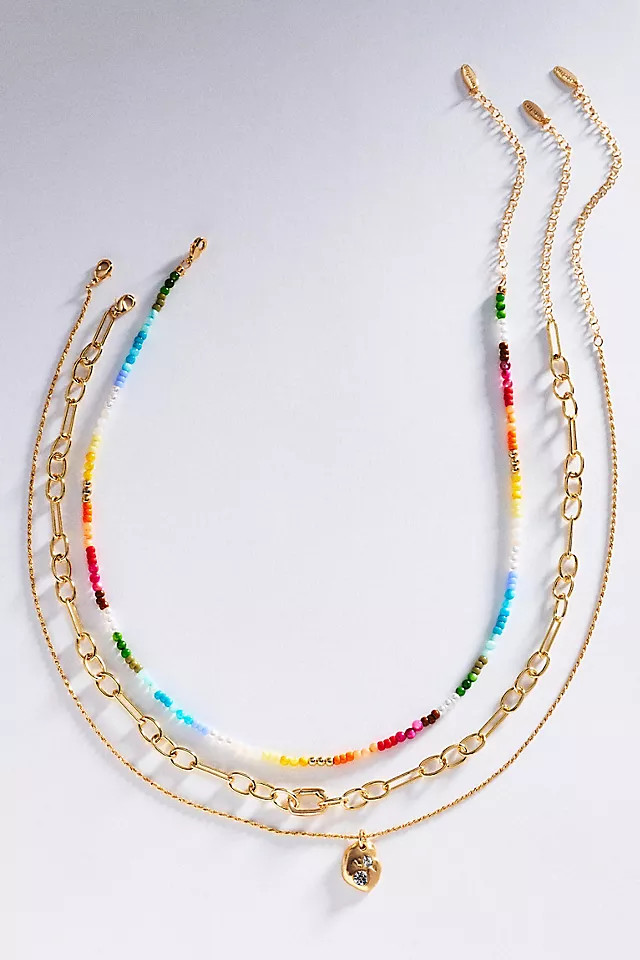 Shades of Sea Layering Necklaces | Anthropologie (US)