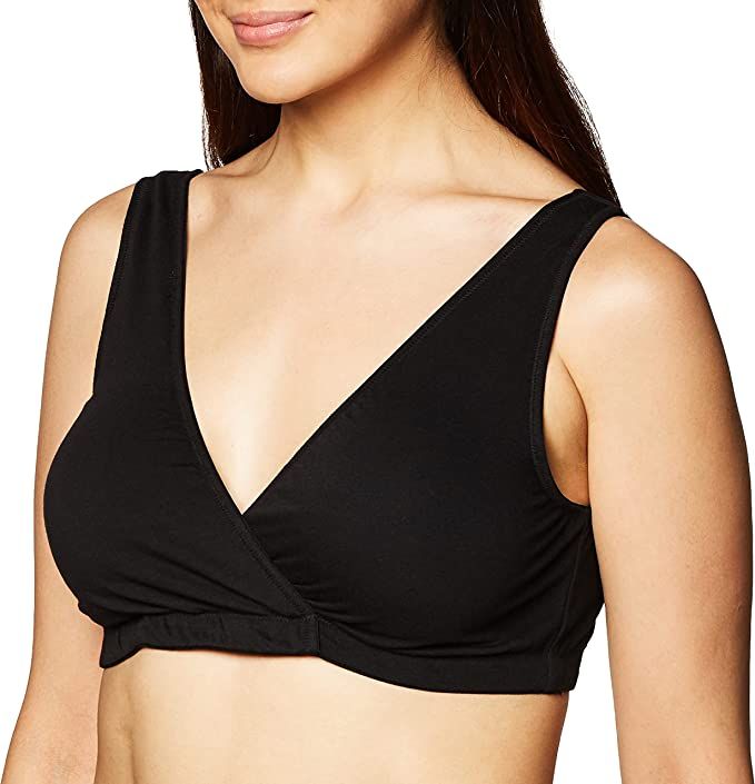 Motherhood Maternity Women's Wrap Front Nursing Sleep Bra | Amazon (US)