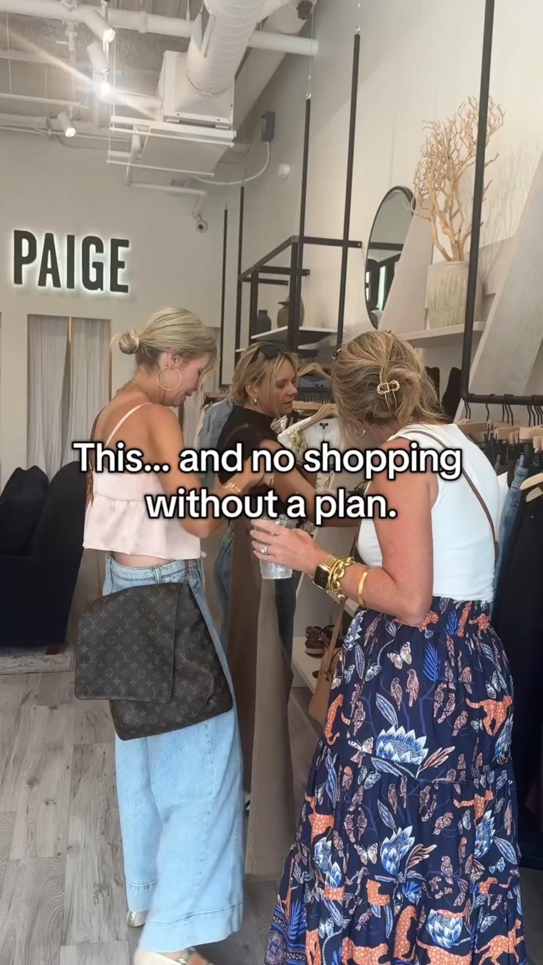 This… and no shopping without a plan.✨ 

It’s not about having more clothes—it’s about having the right clothes. 

Whether we're pulling looks for a client or refreshing my own wardrobe, my goal is always the same: 

✔ Clothes that fit your lifestyle 
✔ Outfits you actually want to wear 
✔ Confidence every time you get dressed 

If you’re ready to make that your reality, let’s talk.