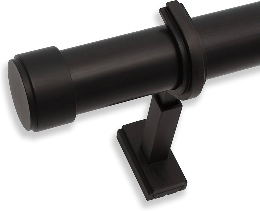 BlastHome\u00ae Non-Adjustable Luxury Curtain Rods for Windows, 1 \u00bc\u201d Rod Set, 6 foot Fi... | Amazon (US)