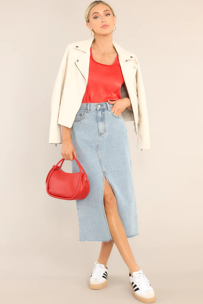 Back To The Basics Red Tank Top | Red Dress 