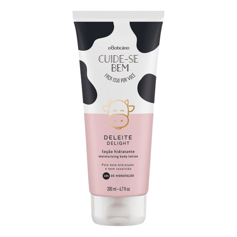 Loção Hidratante Desodorante Corporal Cuide-Se Bem Deleite 200ml | oBoticario (BR)