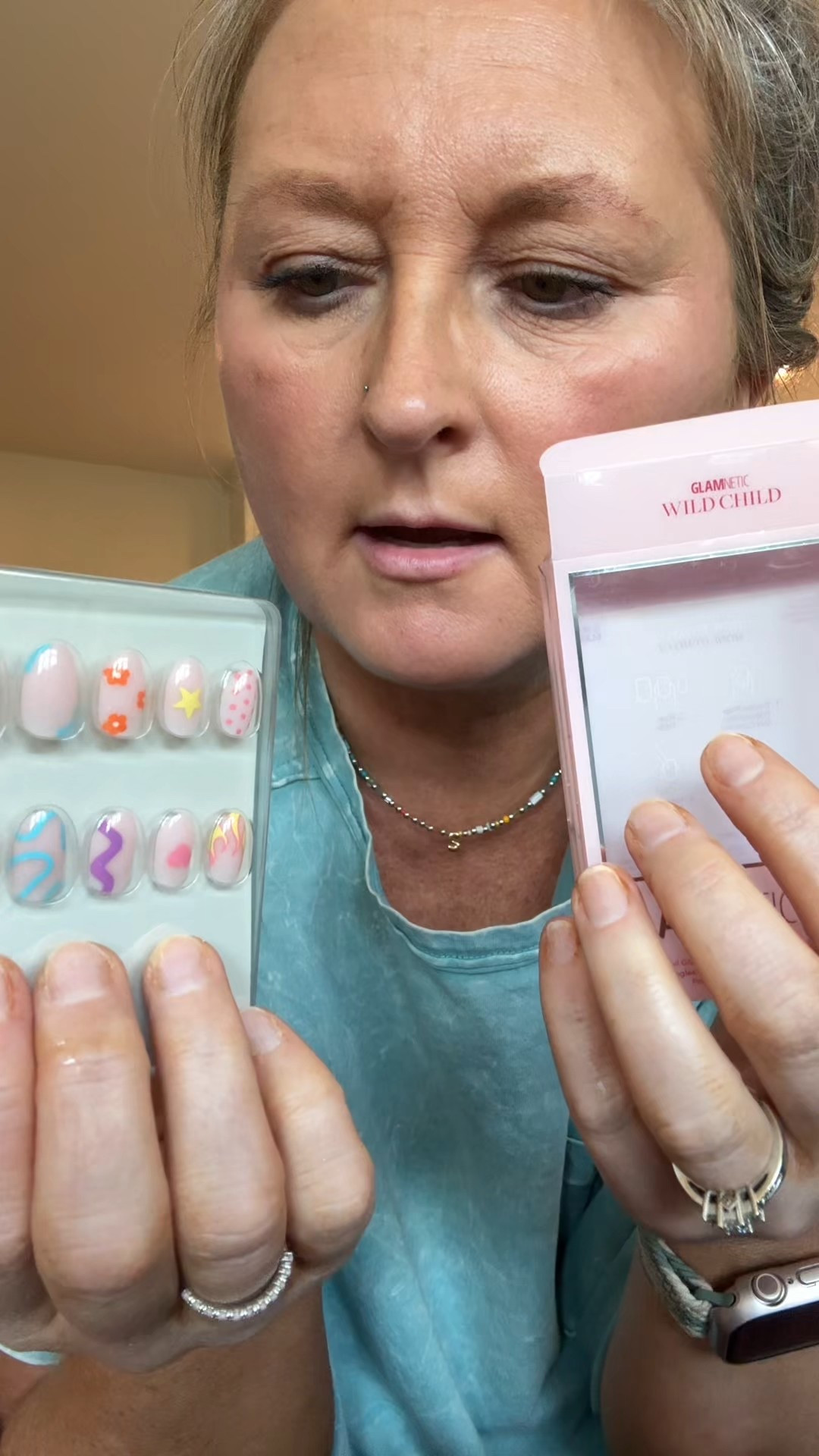 I’ve been on a nail journey lately testing all kinds of polishes, but nothing has been lasting more than a few days. So today, we’re fixing that with a quick press-on set from Glamnetic! These are so easy, so cute, and honestly just make me feel put together again. (Essie was a fave from the polish tests, and Ella + Mila held up okay too!) But today is all about the instant cute fix 💅
#nails #pressonnails 