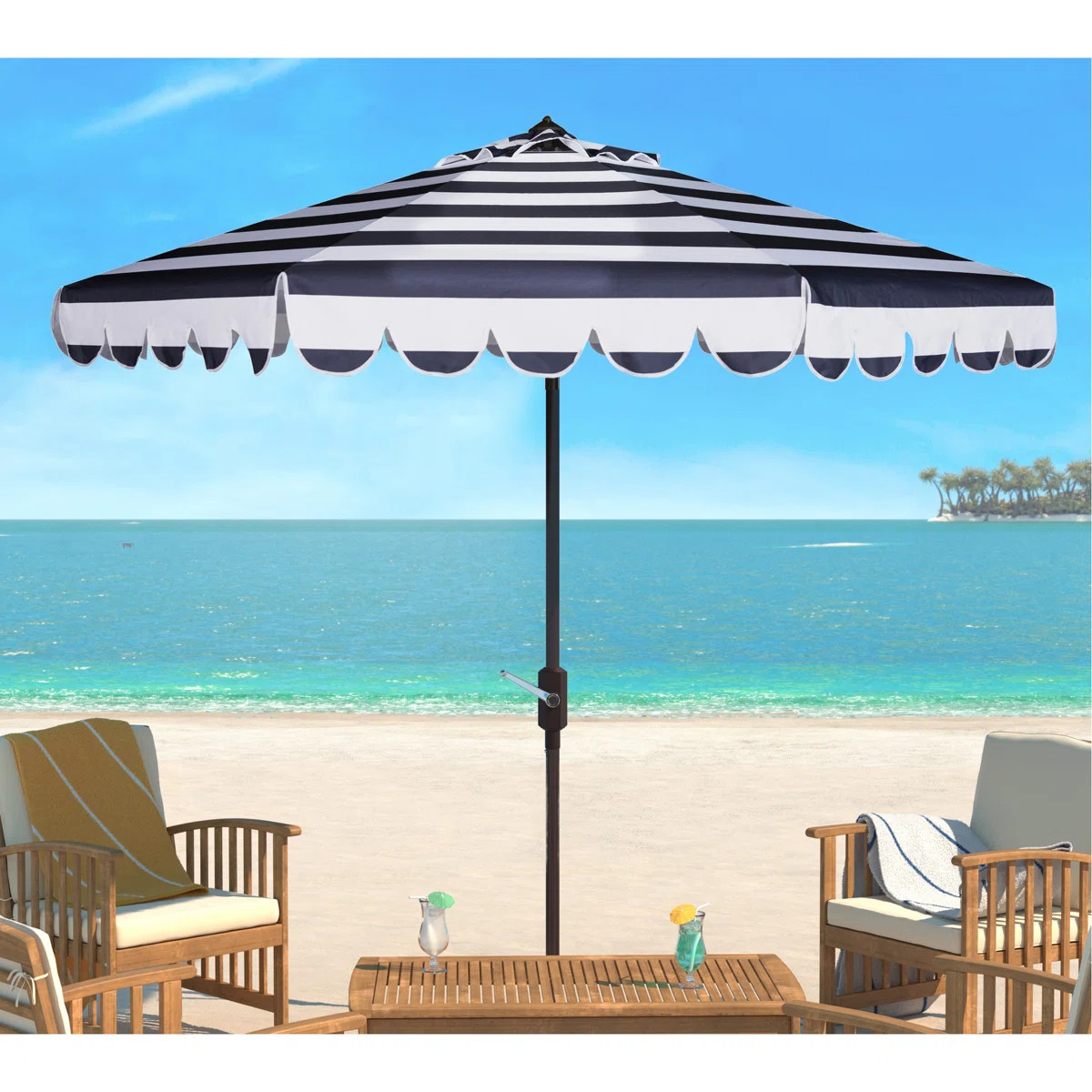 Natalee Tilt Market Umbrella | Wayfair North America