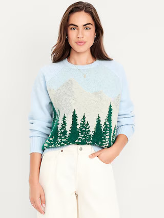 Cozy-Knit Holiday Sweater | Old Navy (US)