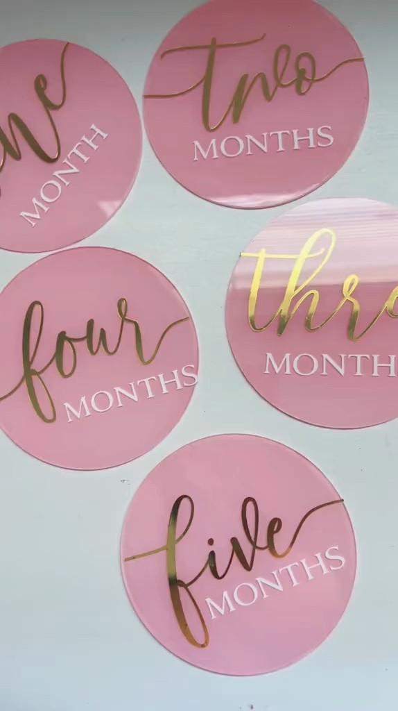 DIY baby monthly milestone discs 

#LTKfamily #LTKbaby #LTKkids