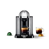 Nespresso Vertuo Coffee and Espresso Machine by Breville, Chrome | Amazon (US)