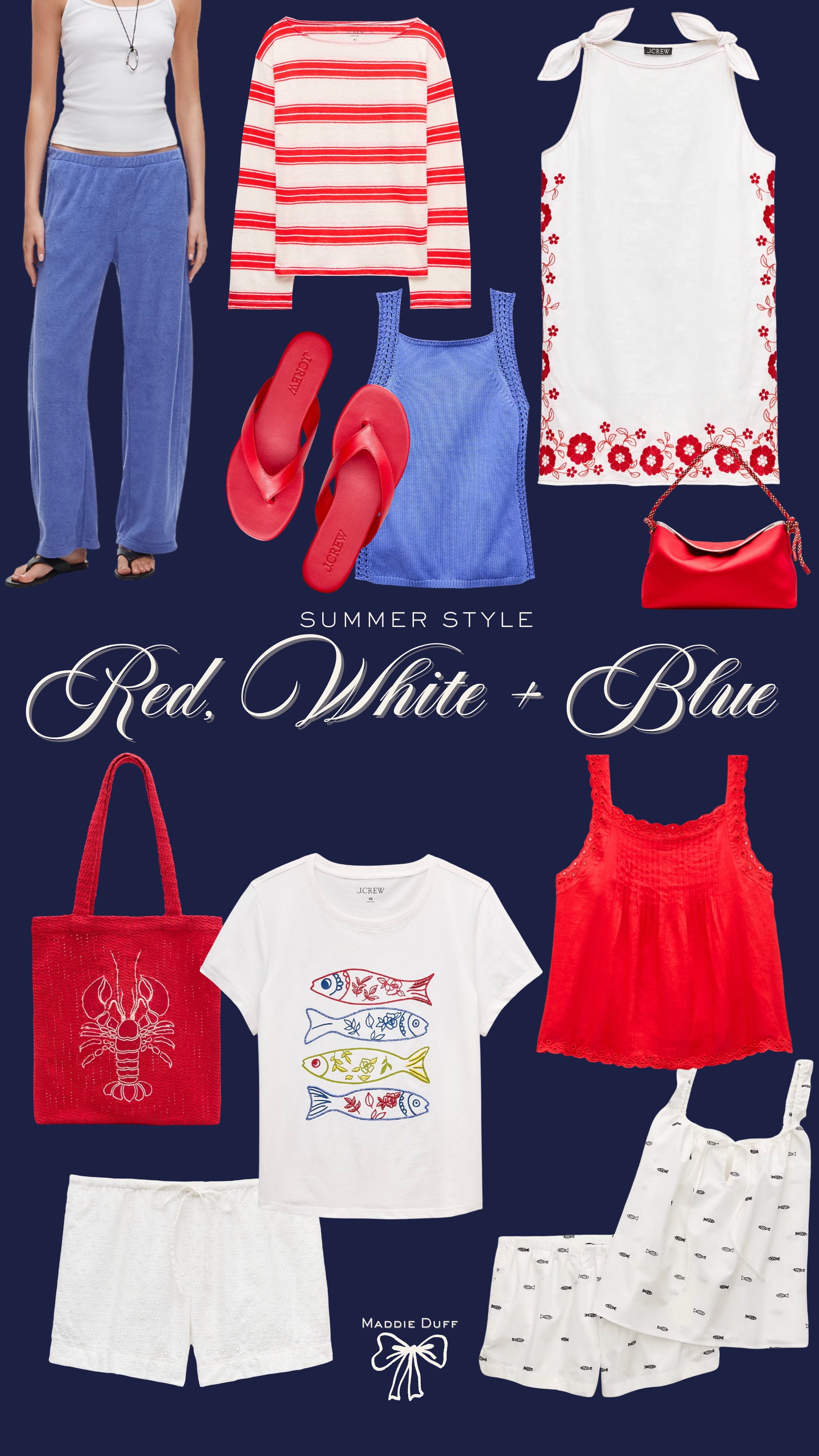 J Crew has been SO cute this year, I'm loving all of the Americana vibes!

jcrew, summer outfits, beach vacation, summer vacation, what im packing, summer outfits 

 #LTKootd #LTKmomlife #LTKSeasonal