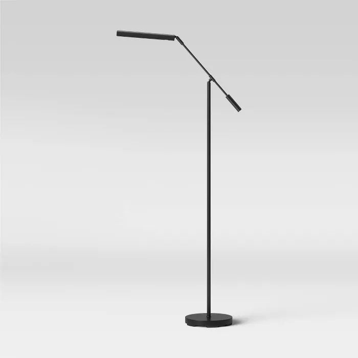 Lemke LED Wand Floor Lamp Black (Includes Energy Efficient Light Bulb) - Project 62™ | Target