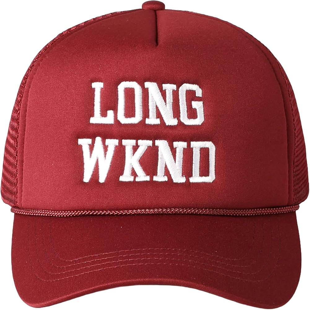 MIRMARU Retro Foam Mesh Trucker hat Trendy Design Summer Baseball Cap for Womens | Amazon (US)