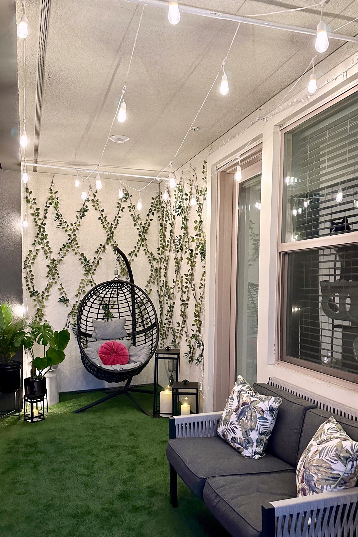 Amazon Patio lights and Home Depot Curtain Rods make for an easy renter-friendly or no-mark solution for patios! We love how whimsical and modern these feel. 

Patio Decor | Patio Design Ideas | Amazon Home | Outdoor Lights | Modern Home Decor

#LTKhome #LTKSeasonal #LTKFind