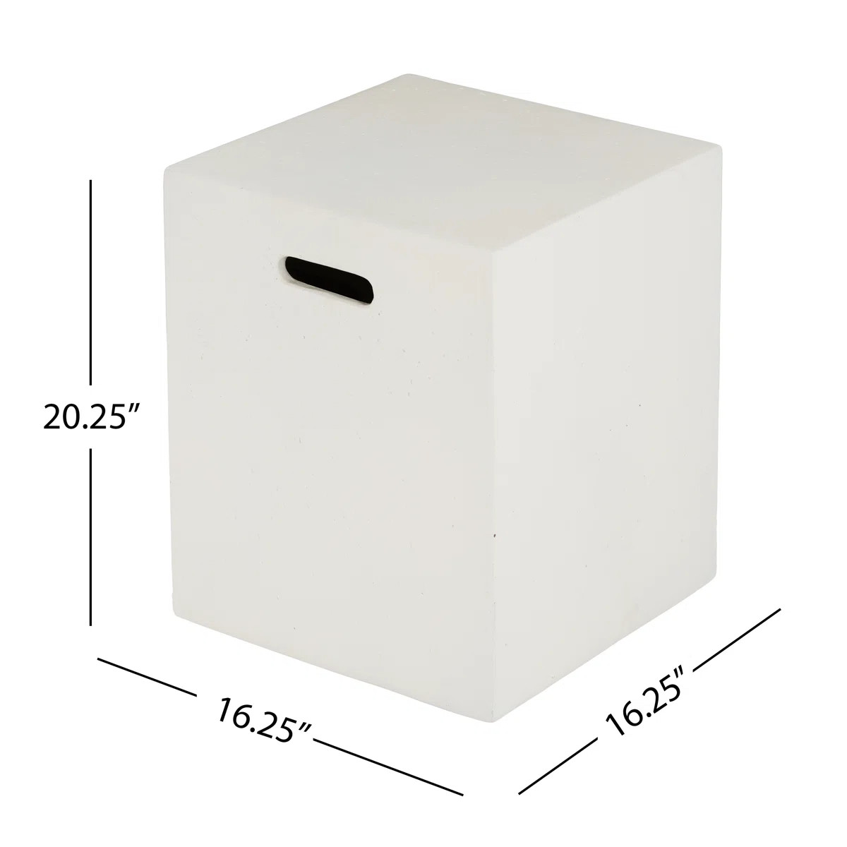 16.25'' Square Side Table Tank Holder | Wayfair North America
