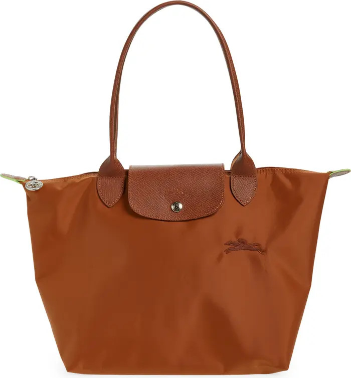 Medium Le Pliage Green Recycled Canvas Shoulder Tote Bag | Nordstrom