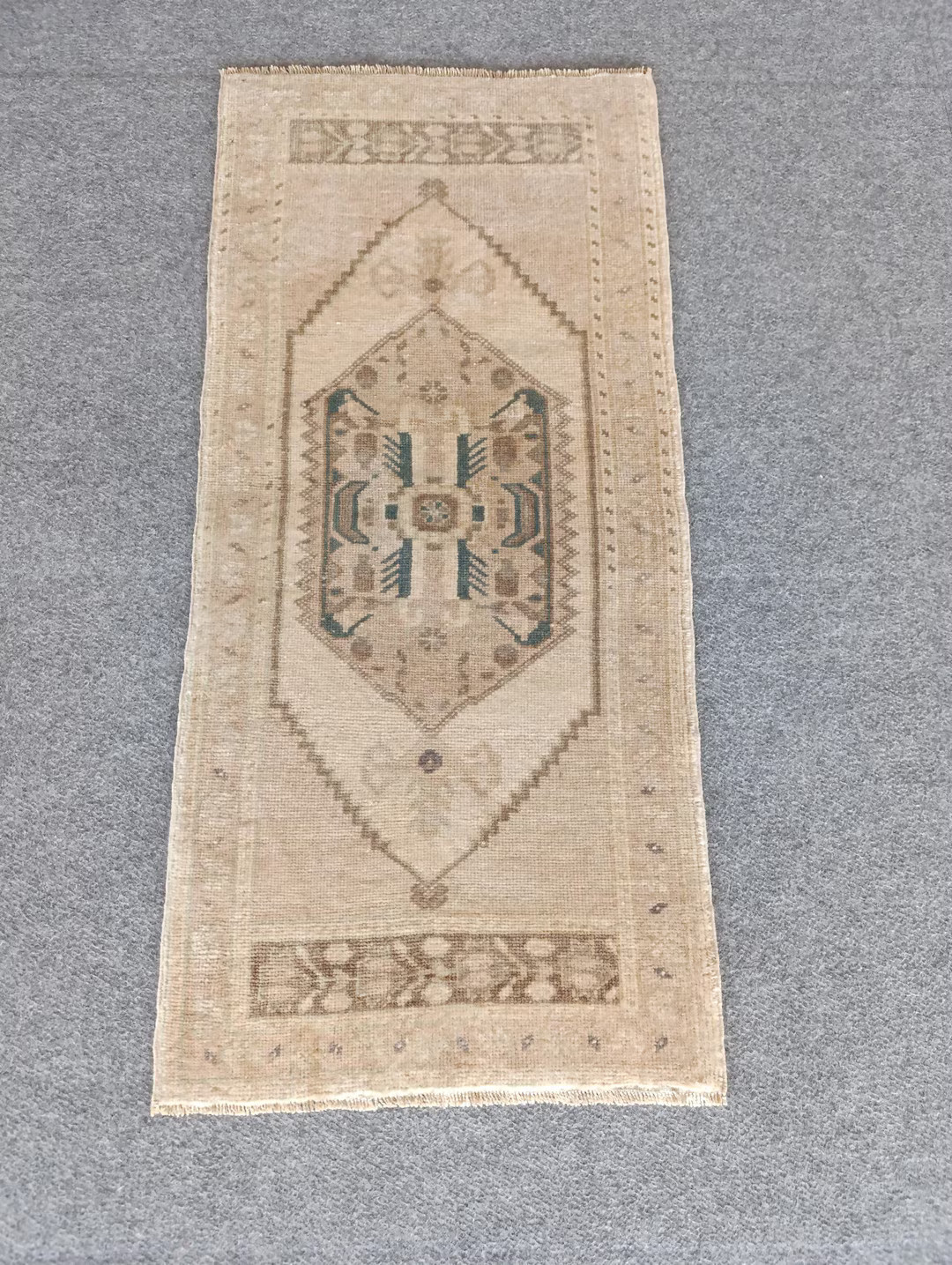 2x4 Oushak Small Rug, Turkish Geometric Small Rug, Persian Small Rug, Home Decor Rug, Kitchen Bed... | Etsy (US)