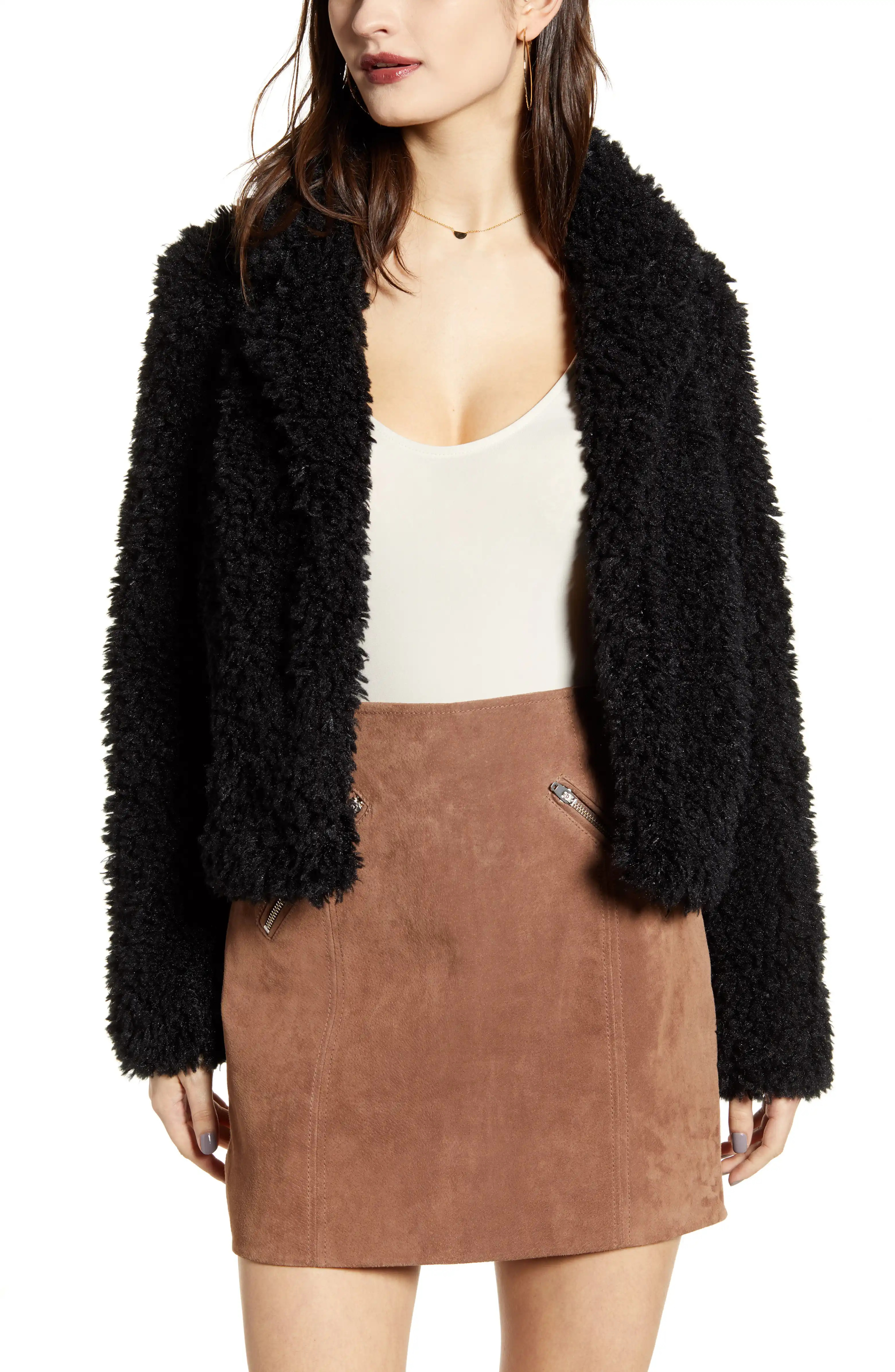 Faux Fur Teddy Coat | Nordstrom