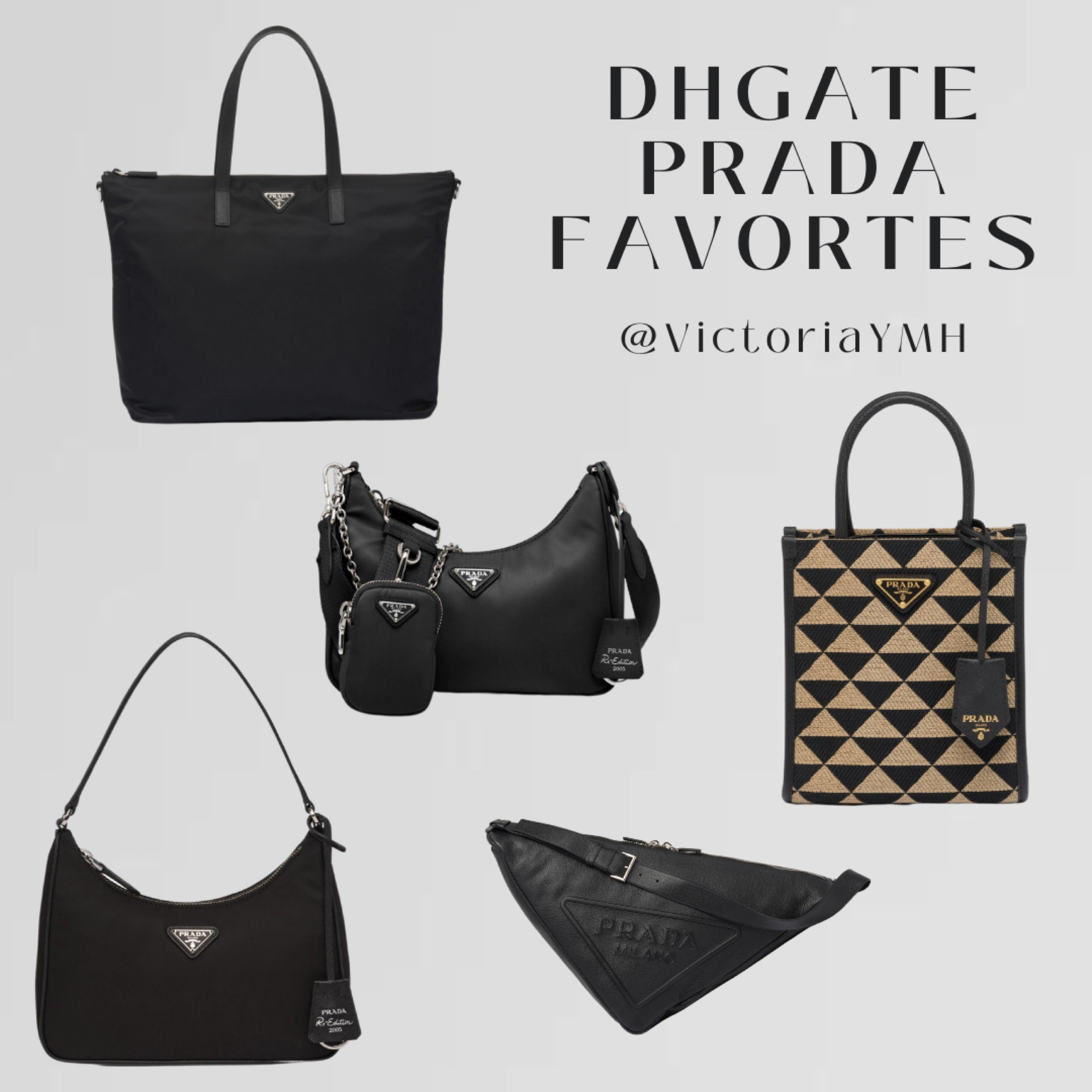 Prada DHgate favorites 

#LTKGiftGuide #LTKitbag #LTKunder50