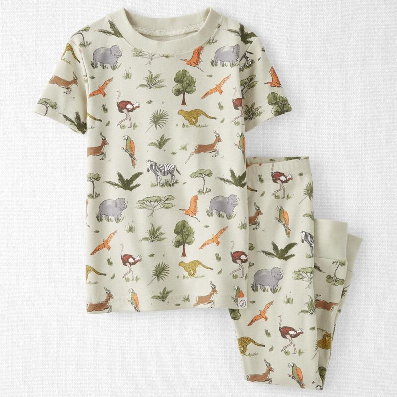 Organic Cotton Savanna Print Pajamas Set | Carter's