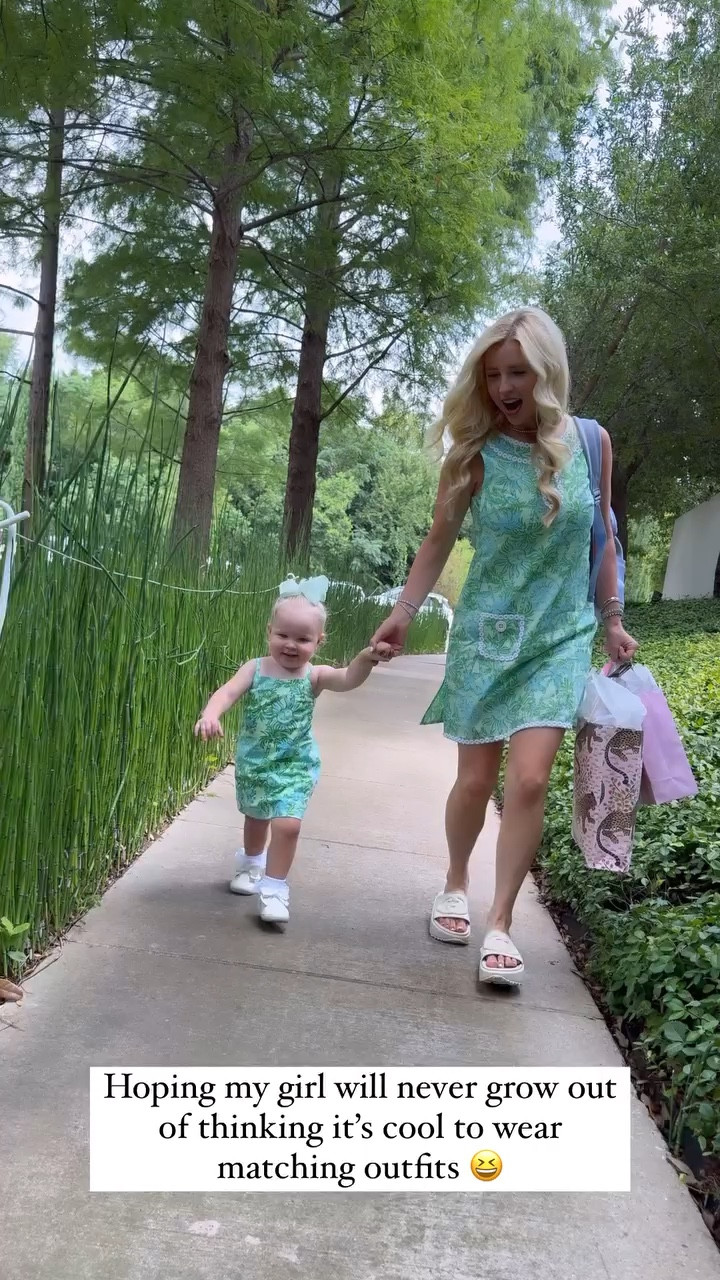 Loveee a mommy and me moment! 🥹 Adorable dresses from Lily Pulitzer! 💐

#LTKStyleTip #LTKBaby #LTKFamily
