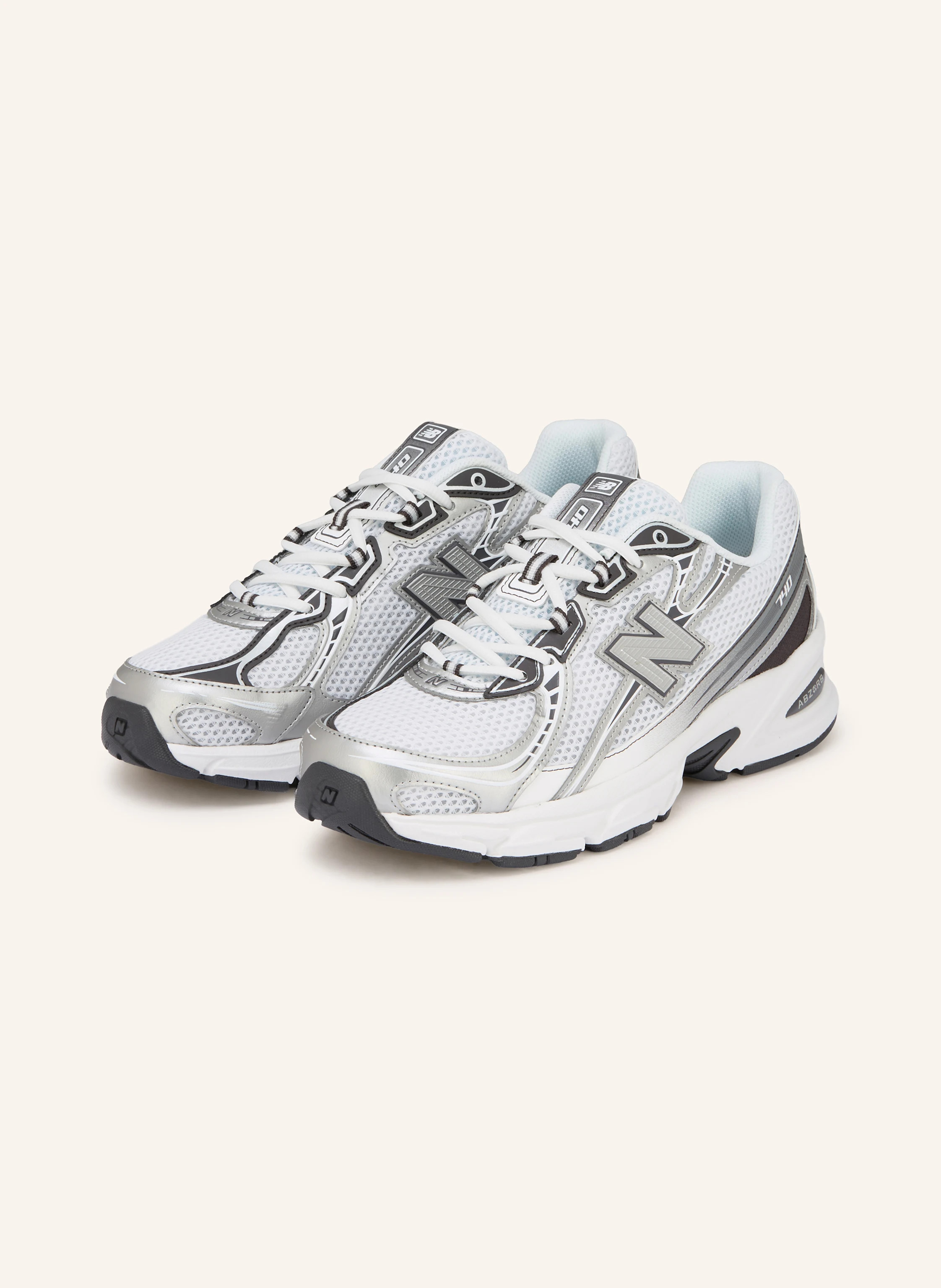 new balance Sneaker 740 in weiss / silber / dunkelgrau | Breuninger (DACH)