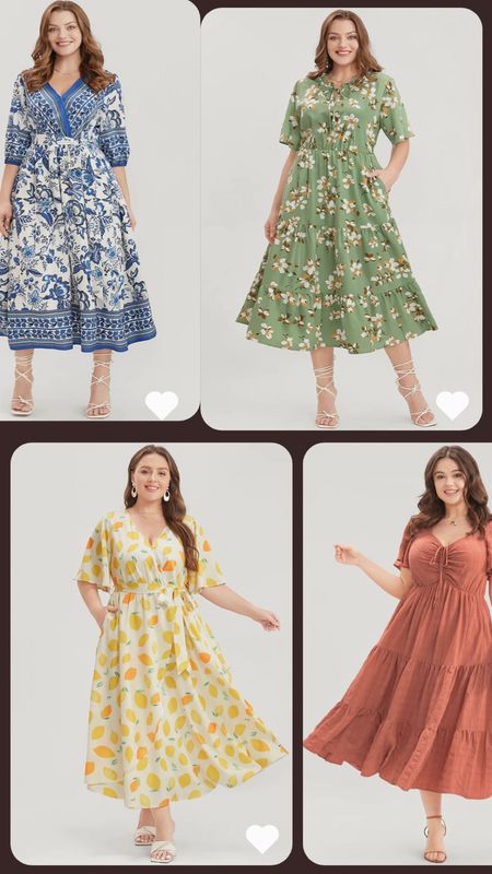 These spring dresses from BloomChic are so fun! Check out my latest reel on Instagram! #plusspringfashion #bloomchic #plussizespring #curvyspring 

#LTKcurves #LTKunder50 #LTKSeasonal