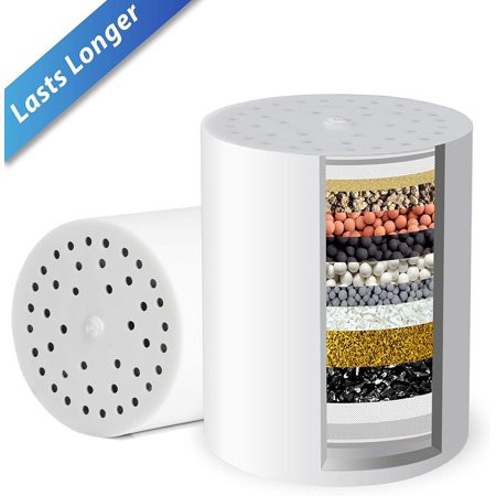 iSpring FSF3 15-Stage Shower Filter Replacement Cartridge, Improves Conditions of Skin, Hair, and Na | Walmart (US)