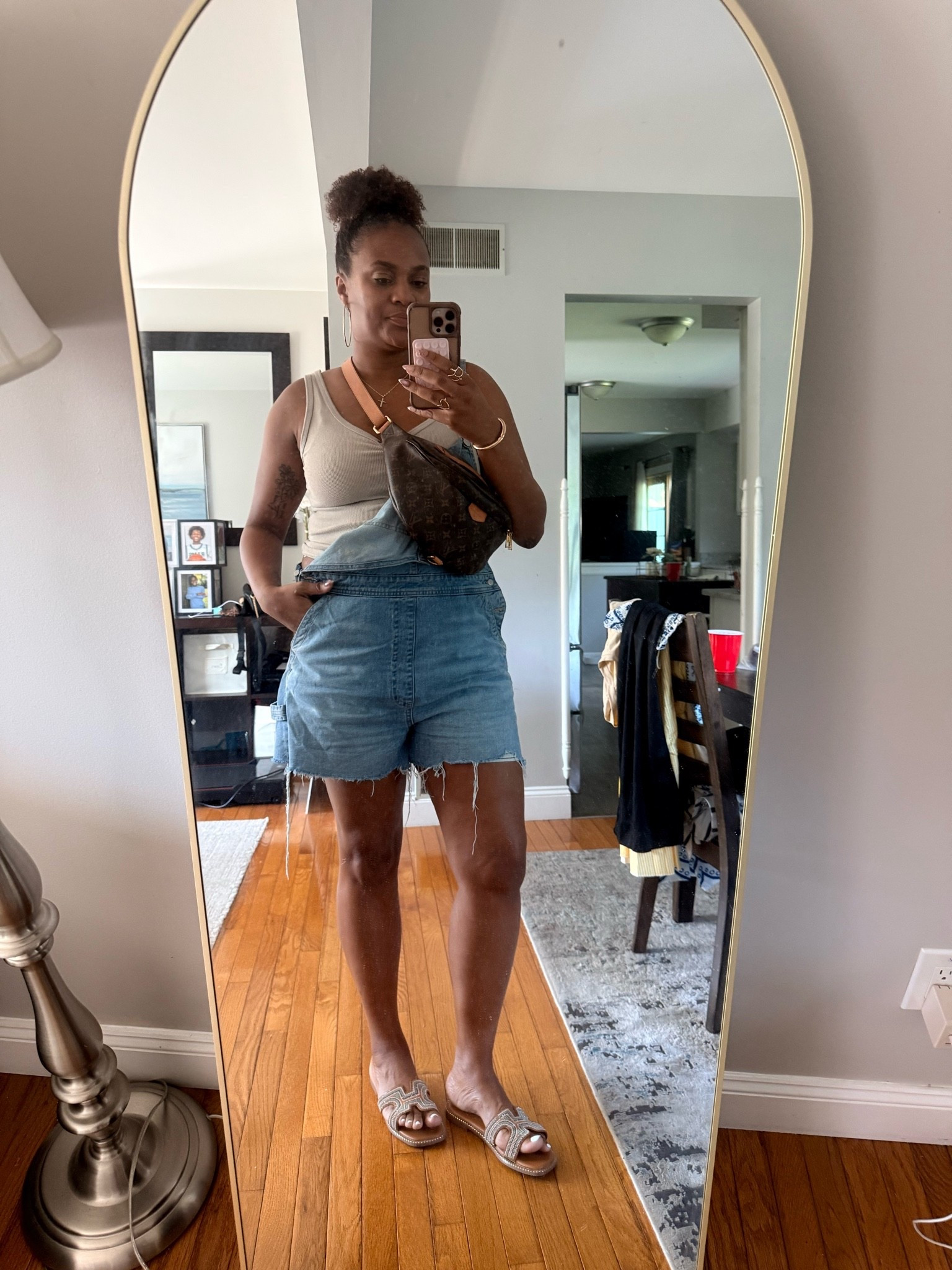 Love a good short overalls look!

#LTKOver40 #LTKMidsize #LTKootd