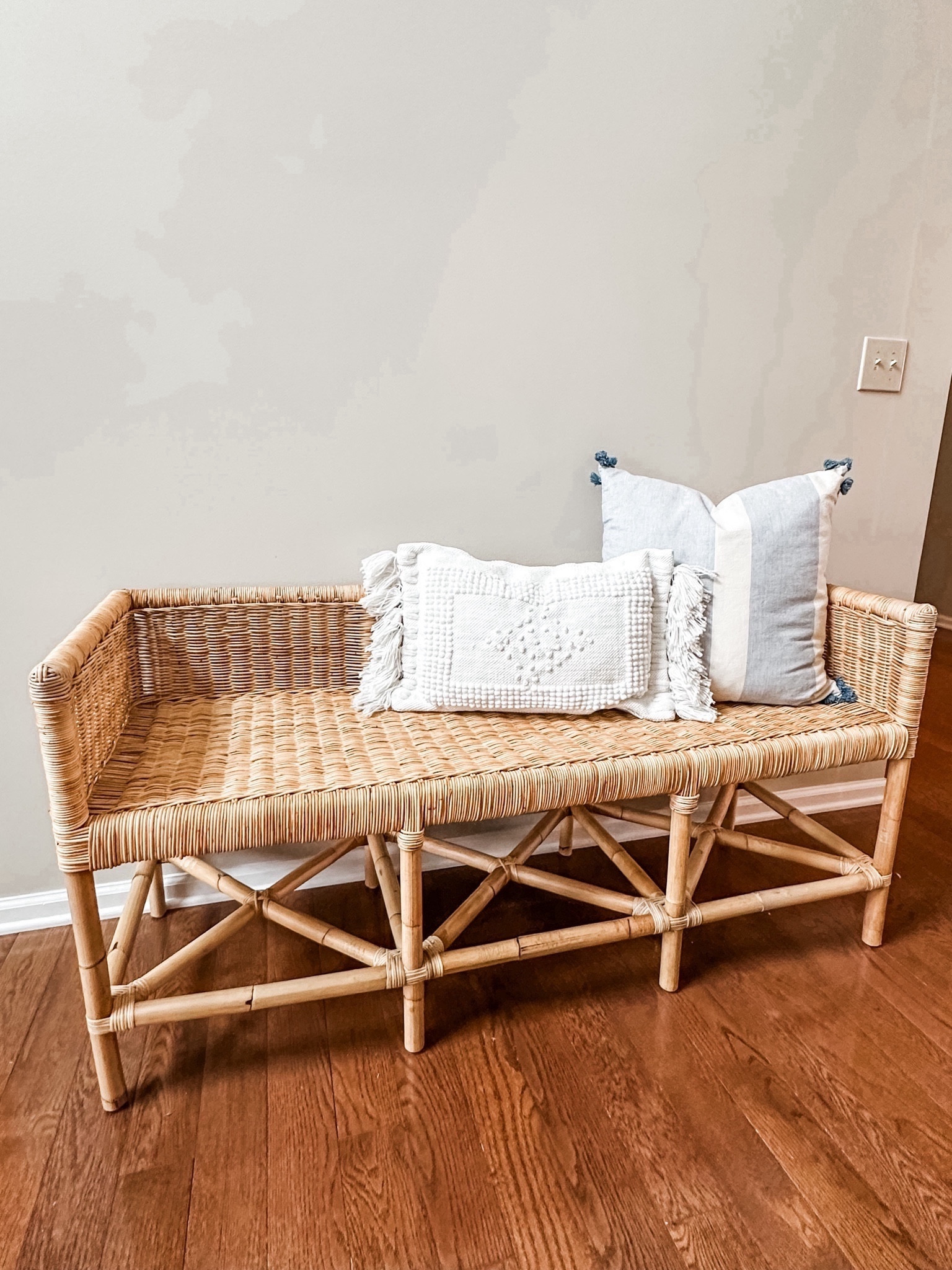 My Serena & Lily shore bench is 40% off with free shipping!!

rattan bench, coastal decor, beach house decor, beach decor, beach style, coastal home decor, coastal decorating, coastal interiors, coastal house decor, beach style, neutral home decor, modern traditional, traditional home decor, coastal hamptons Nantucket home decor, preppy, classic, timeless, blue & white home decor, grand millennial, coastal grandmother

#LTKsalealert #LTKCyberWeek #LTKhome