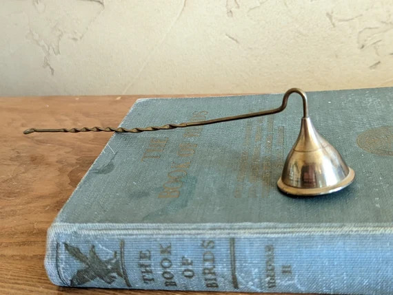 Delicate Brass Candle Snuffer With a Twisted Handle Candle | Etsy | Etsy (US)