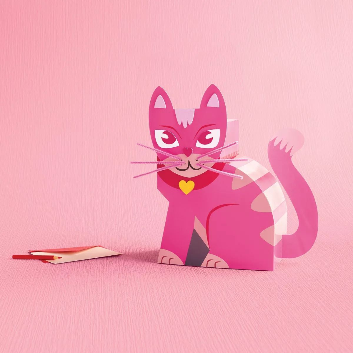 Valentine Mailbox Character Kit Kitty - Spritz™ | Target