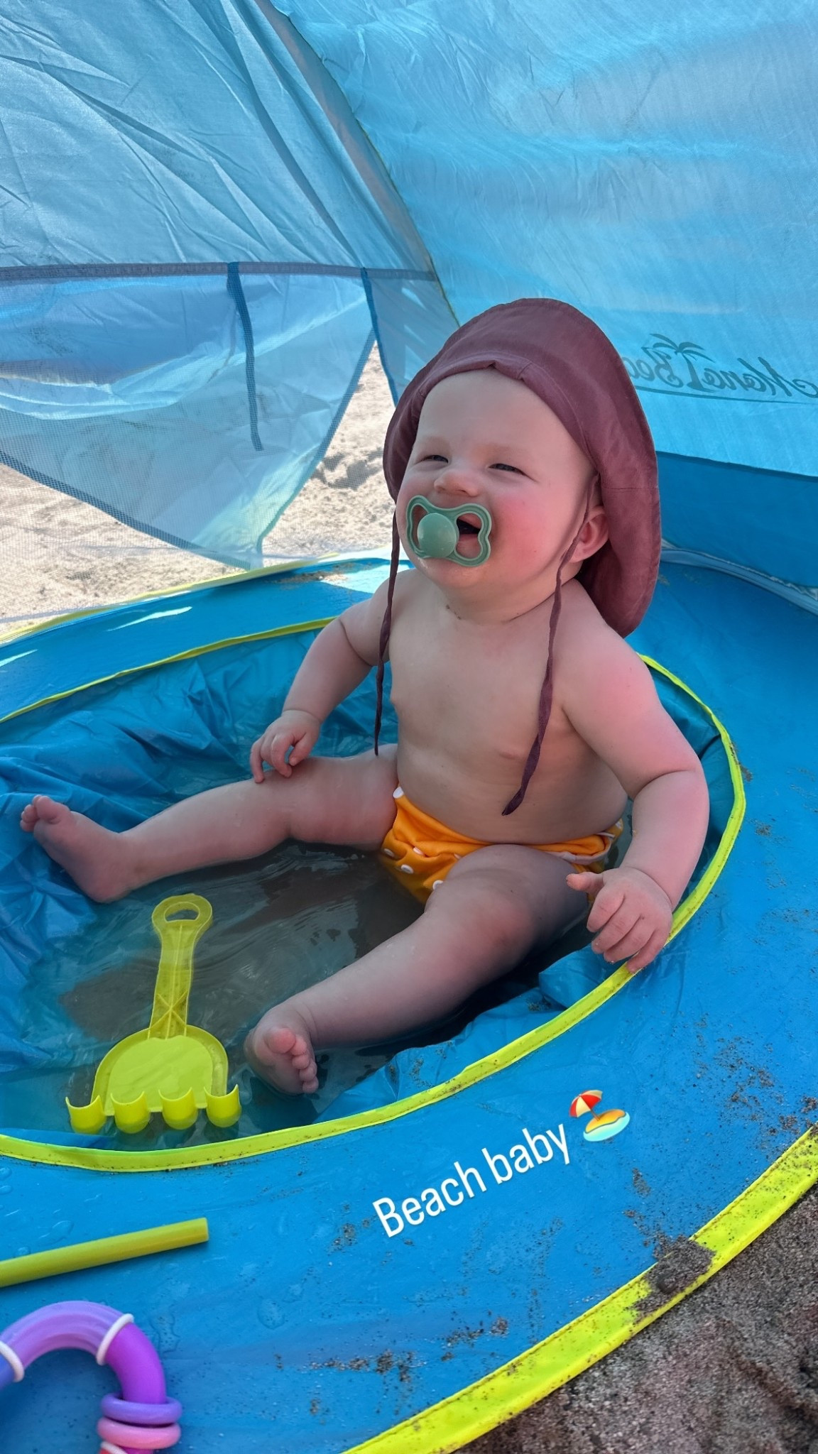 Beach baby 🏖️

#LTKTravel #LTKKids #LTKBaby