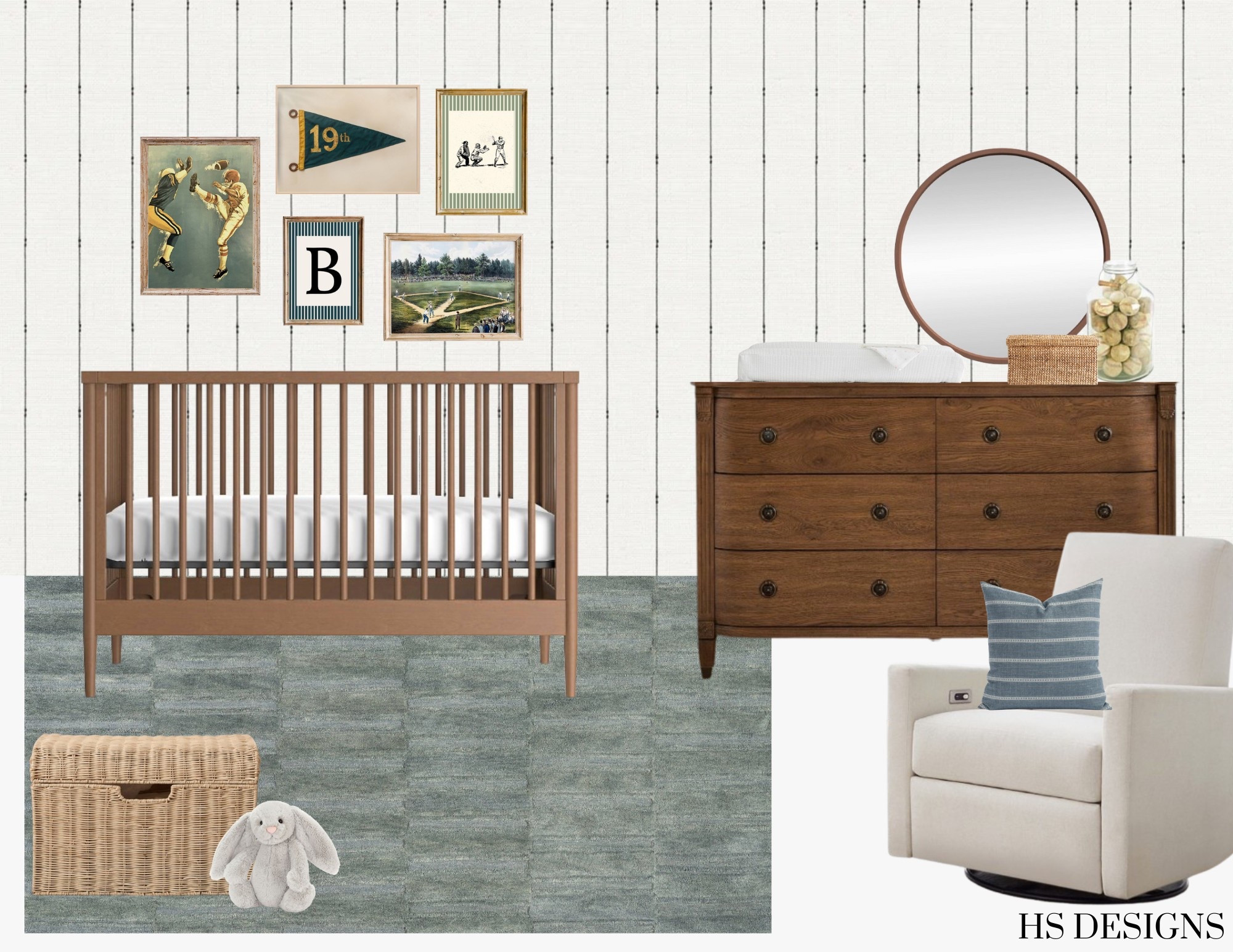 Vintage sports nursery ⚾️ 

Neutral nursery, boy nursery, sports nursery 


#LTKbaby #LTKkids #LTKstyletip