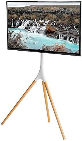 VIVO White Artistic Easel 45 to 65 inch LED LCD Screen, Studio TV Display Stand, Adjustable TV Mo... | Amazon (US)