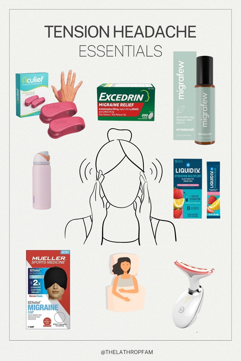 If you are someone who suffers from tension headaches or migraines these are the products that help me get through those hard days! 

#LTKFamily #LTKHome #LTKBeauty
