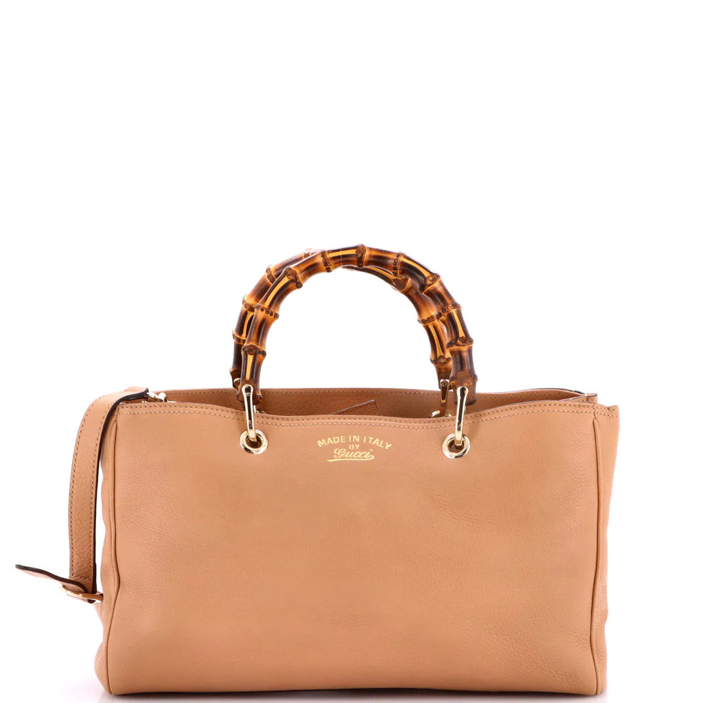 Bamboo Shopper Tote Leather Medium | Rebag