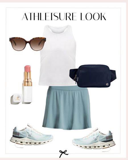 Another look that gives a pop of spring color and is perfect for running errands, shopping, or just relaxing at home. Loving the sporty feel of this outfit! 

#LTKSeasonal #LTKbeauty #LTKstyletip