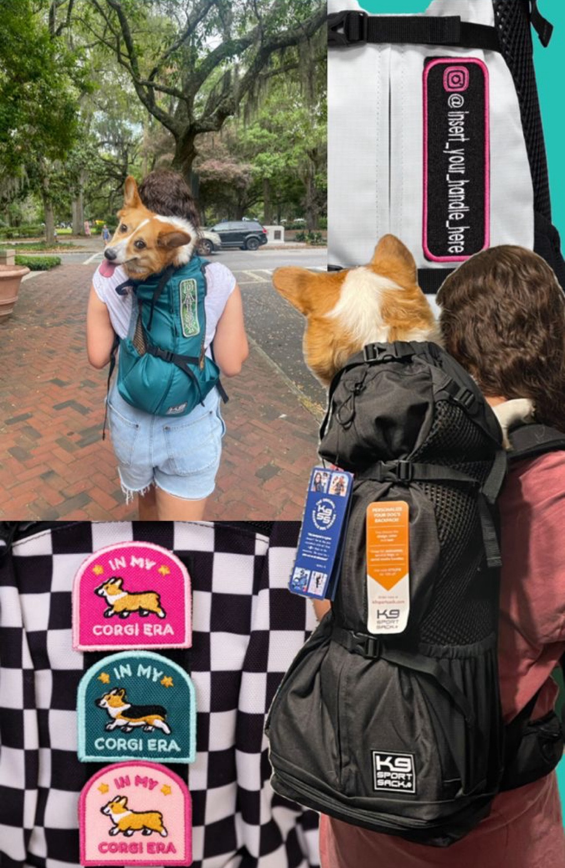 These are two of my all-time favorite things for pet travel! I keep these backpack carriers in my car because you never know when you may need or want to put your dog in one. 
Sometimes you may arrive at your destination and it is super crowded, perhaps you’re on vacation and will be using public transportation, or maybe you’ll be walking in the midday sun in Savannah in July and you don’t want your dog’s feet to burn - this backpack is the solution for all of those! 
We use the trainer for short quick outings, and the Knavigate for longer piggyback rides. 
The Knavigate has a soft frame to help with support. I purchased mine one size too big and bought the step to go in the bottom for added support. 

#LTKGiftGuide #LTKActive #LTKTravel