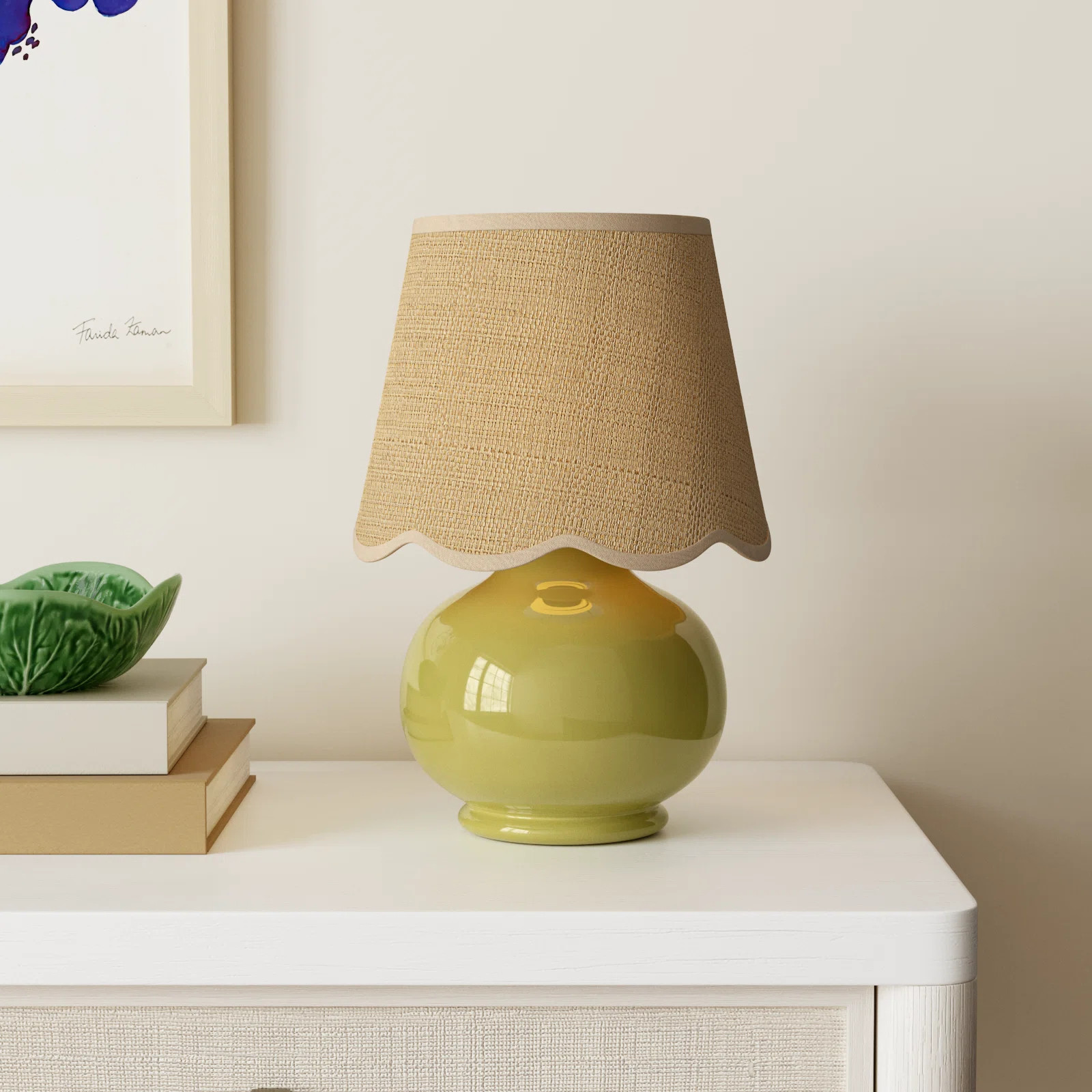 Momsen Scallop Shade Lamp | Birch Lane