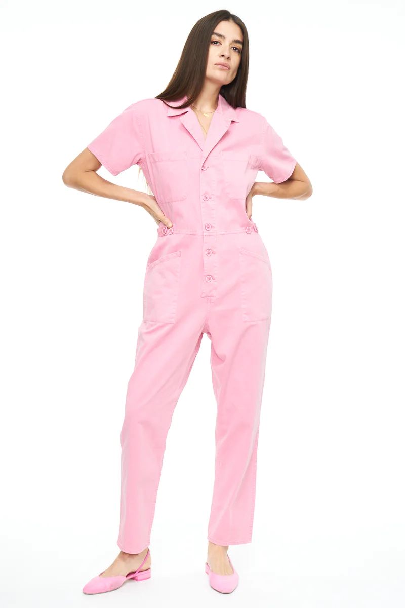 Grover Short Sleeve Field Suit - Flamingo | Pistola Denim