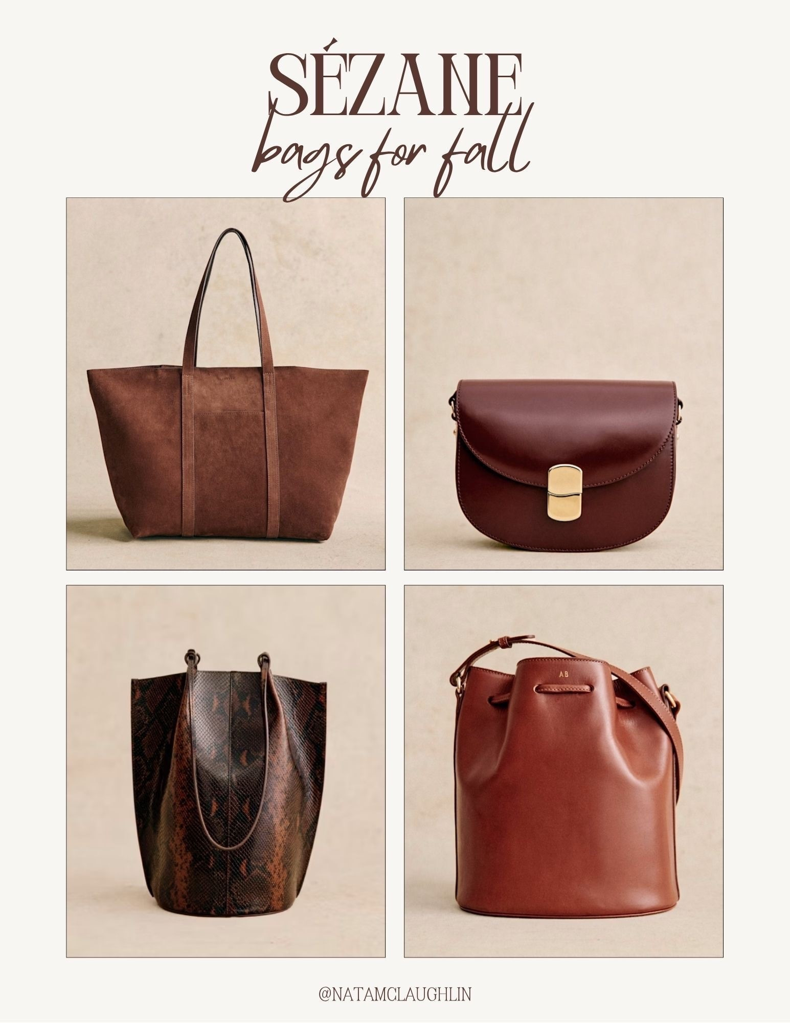 Sézane bags for fall. This suede tote would make the perfect workwear bag. 

#sezane

#LTKSeasonal #LTKStyleTip #LTKItBag