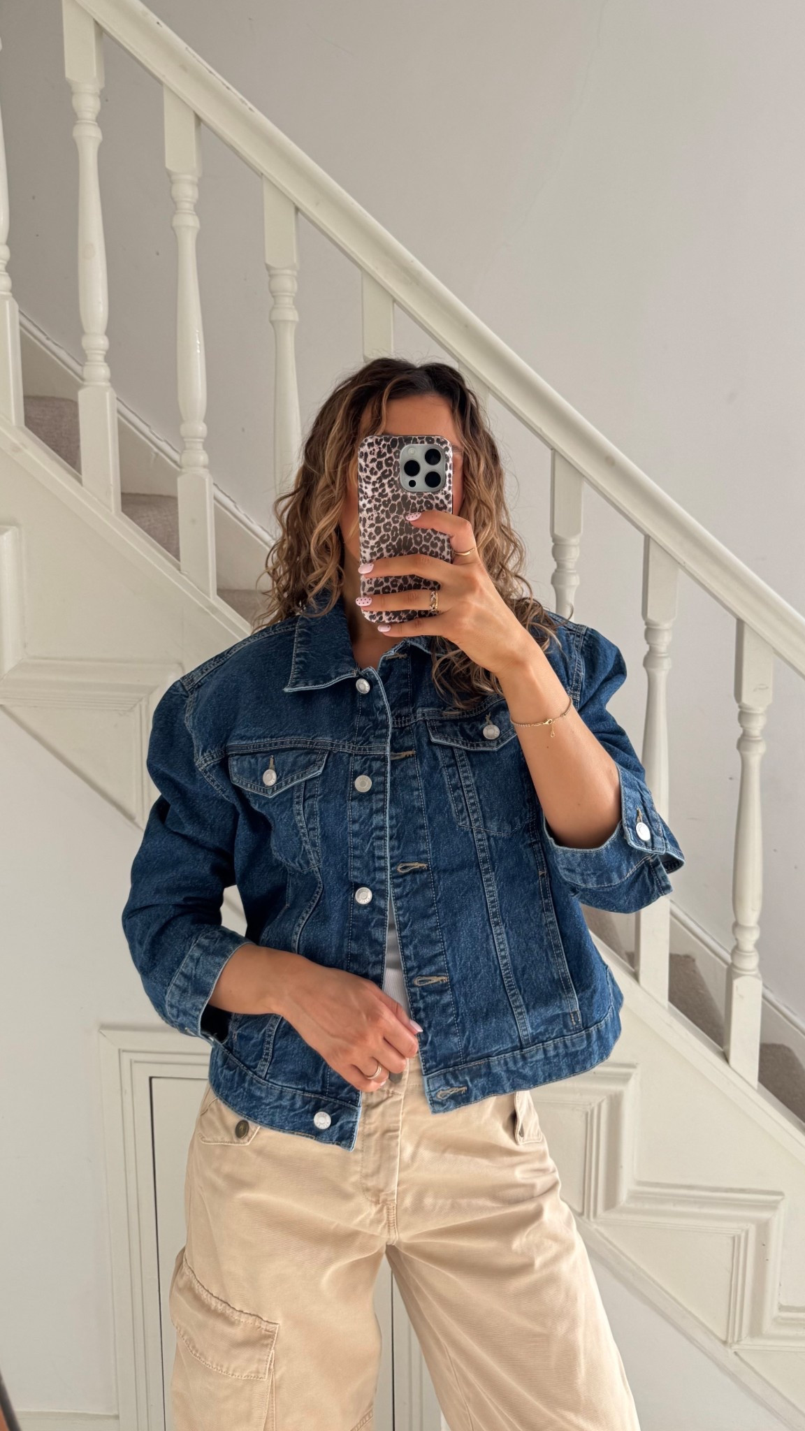 I found the most perfect oversized 90s style denim jacket for spring. The perfect amount of oversized and also the perfect wash of denim. I’ve paired it here with cargo trousers and a white tank top. 

#LTKootd #LTKspring