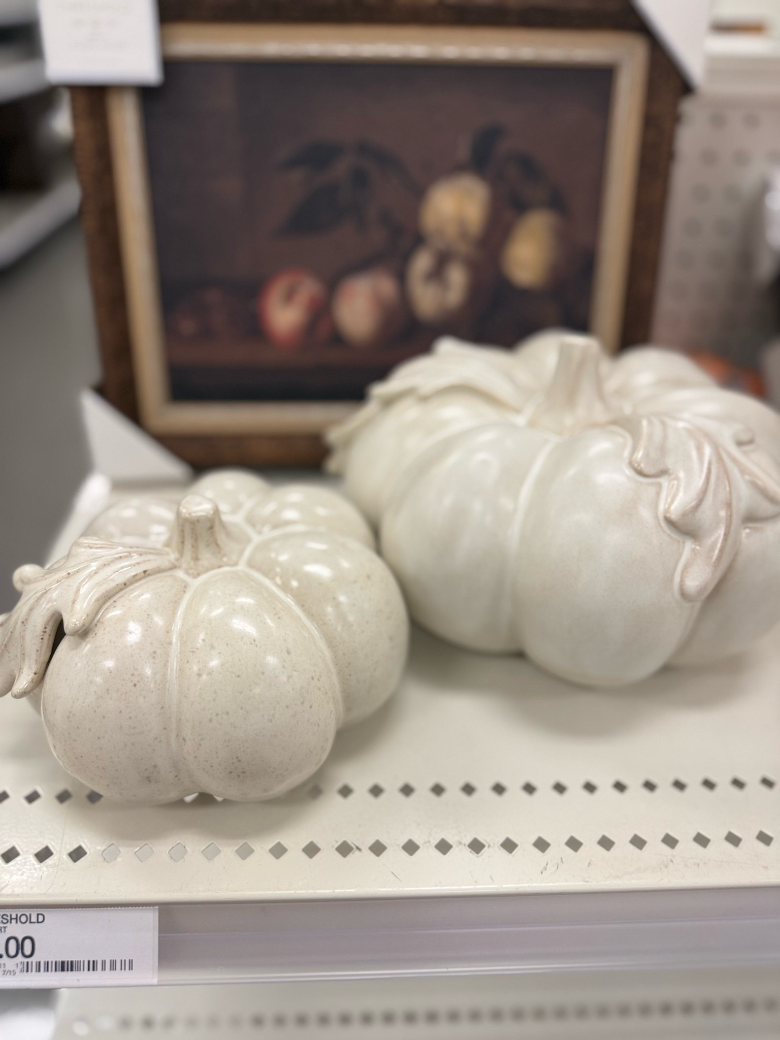 New pumpkin decor