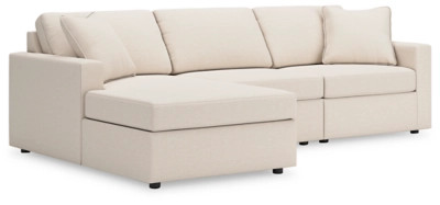 Modmax 3-Piece Modular Performance Fabric Sofa Chaise | Ashley Homestore