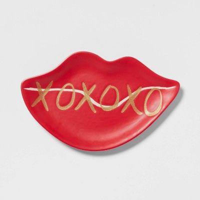 Valentine's Day Serving Platter Red - Threshold™ | Target