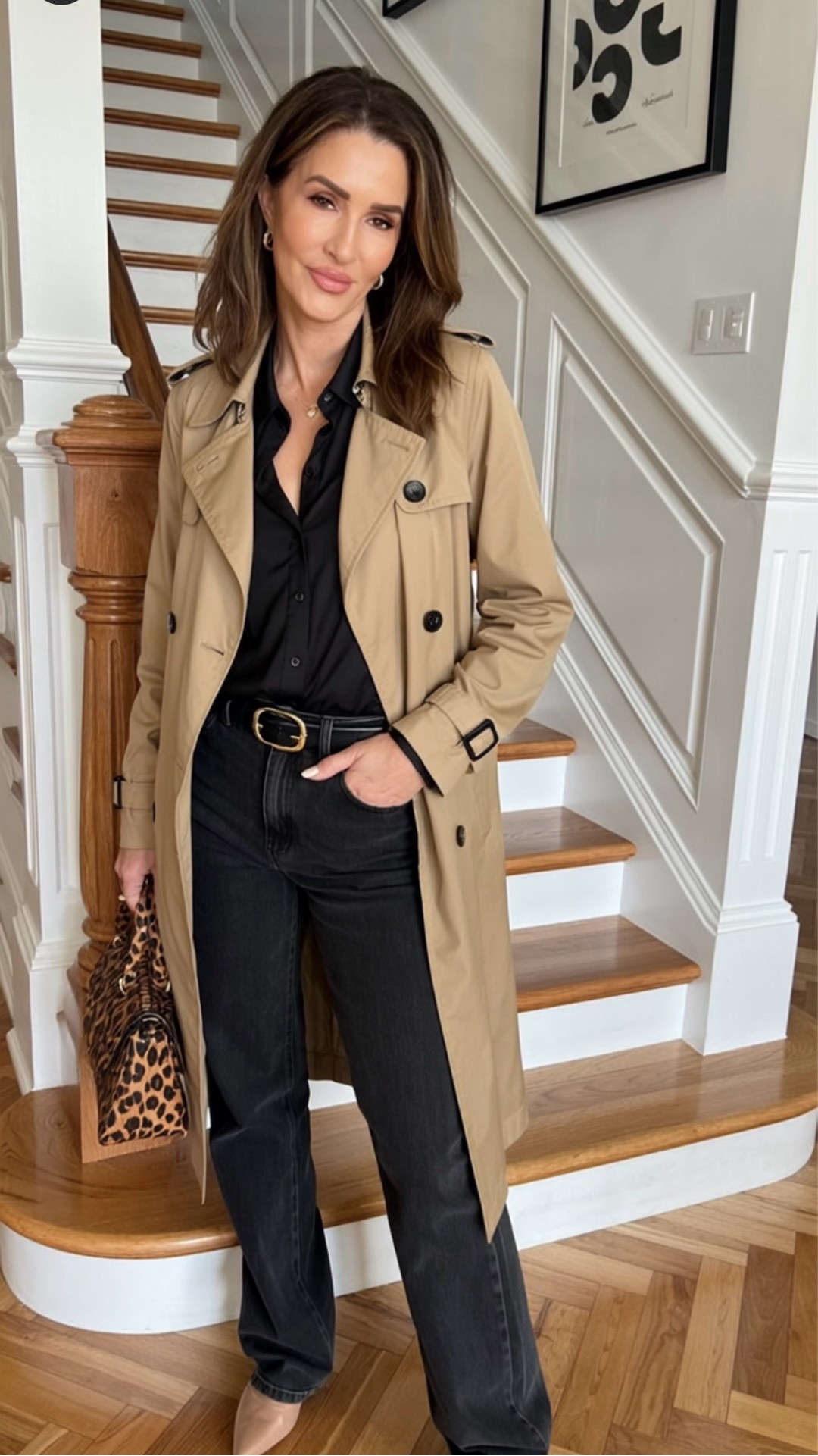 Classic with a little edge 🤍🖤

A timeless trench paired with black denim, leopard boots, and a statement bag for that effortless, pulled-together feel. Finished with sleek black accessories and a hint of luxury—this is my go-to everyday elevated look.

#LTKstyle #LTKunder100 #LTKunder50 #LTKshoecrush #LTKitbag #LTKworkwear #LTKfall #LTKseasonal #LTKfashion

#LTKdayinmylife #LTKPlusSize