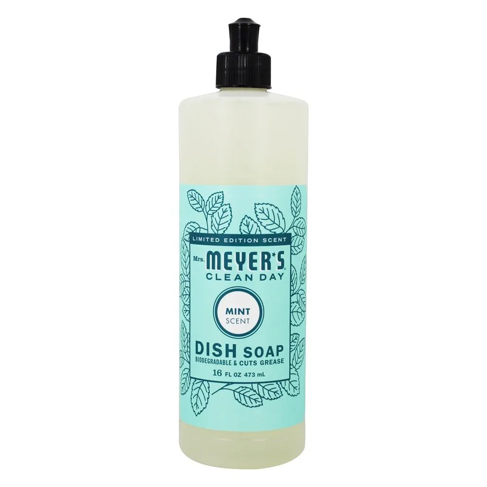 Mrs. Meyer's Clean Day Liquid Dish Soap Mint 16 fl oz one_size | MMY0024SCJHCE | Lowe's